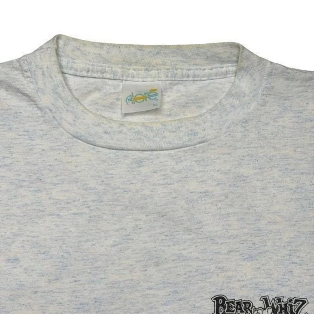 Vintage 80s Bear Whiz‎ Beer funny shirt XL